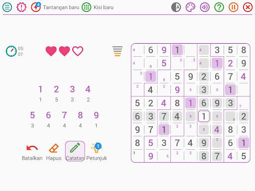 Sudoku perkalian: teka-teki screenshot 19