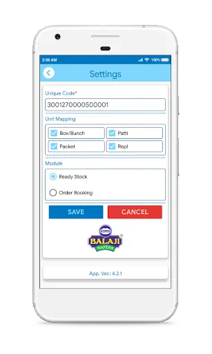 Balaji - SFA screenshot 3