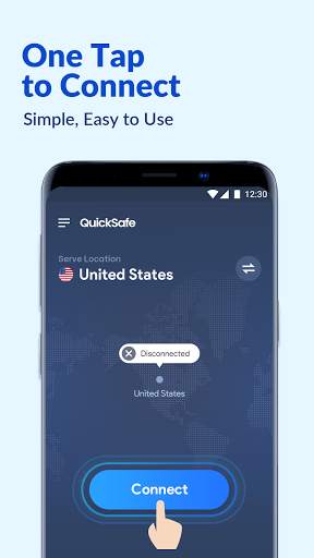 QuickSafe VPN– VPN Proxy & WiFi Security screenshot 3