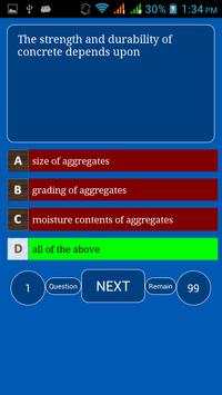 Civil Engineering MCQs screenshot 7