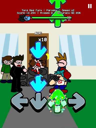 FNF Tord Red Fury Expanded Mod screenshot 16