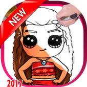 How To Draw Disney Moana 1.0