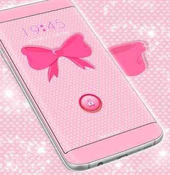 Pink Bow Locker Theme screenshot 2