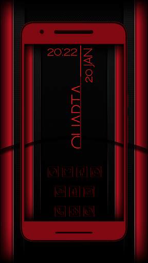 Patti Bills DarkRed Icon Pack screenshot 18
