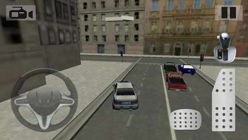 Driving Police Car 3D screenshot 1