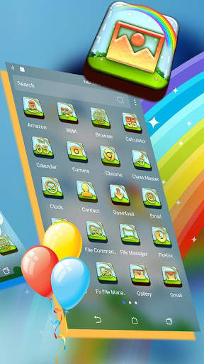 Cartoonish Wallpaper Launcher Theme screenshot 2