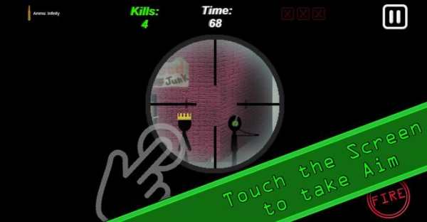 First Blood Stick Sniper Free screenshot 1