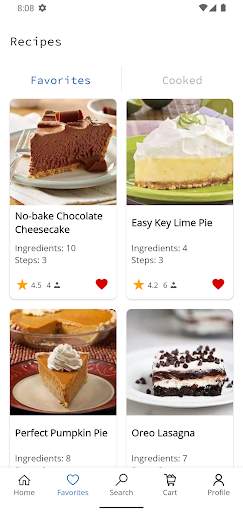 Cake and Baking Recipes screenshot 4