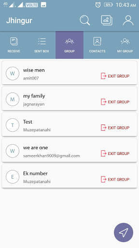 Jhingur private  anonymous chat messenger feedback screenshot 4
