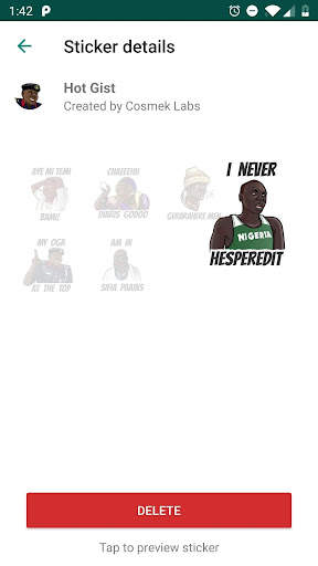 Hot Gist Stickers - Naija WAStickerApps screenshot 5