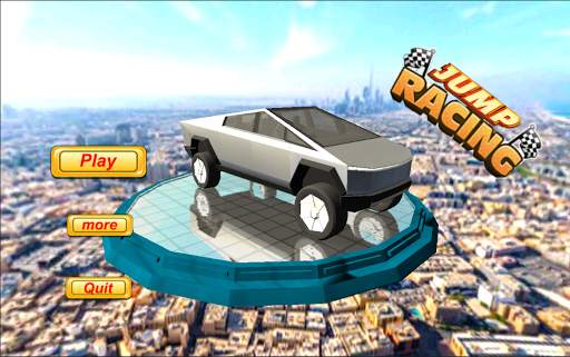 Cyber Truck Mega Ramps Stunt Ultimate Races 2021 screenshot 1
