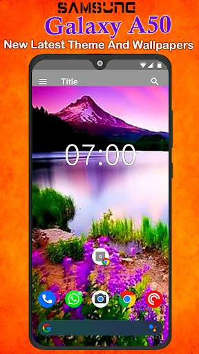 Samsung Galaxy A50 Launcher: Themes & Wallpaper screenshot 2