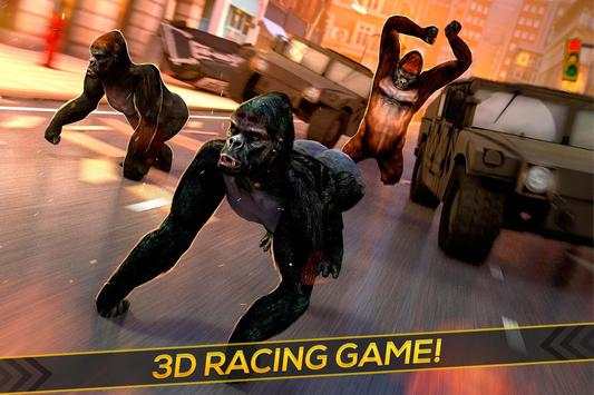 King of Monkeys 🐵 City Attack screenshot 1