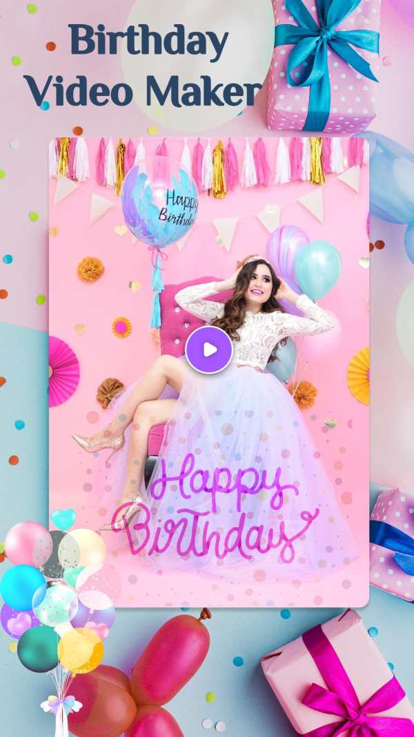 Birthday Video Maker screenshot 7
