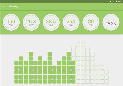Vescape Exercise Bike & Cross Trainer Workout App screenshot 7