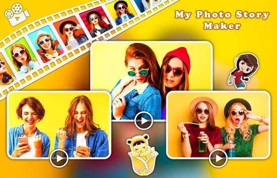 My Photo Story Maker With Audio And Mp3 Songs screenshot 1