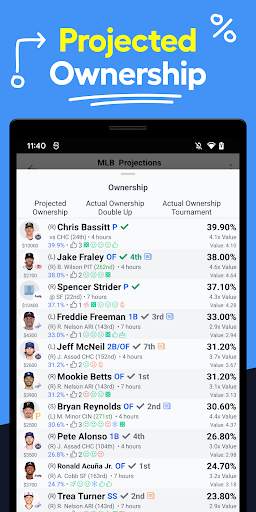 LineStar for FanDuel screenshot 2