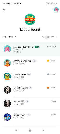 Game Tebak Siapa Aku screenshot 7