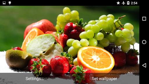 Juicy Fruits Live Wallpaper screenshot 4
