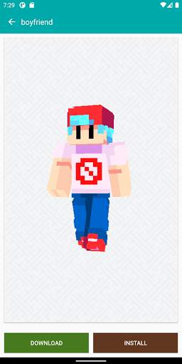 Friday N Funkin Skins for Minecraft screenshot 3
