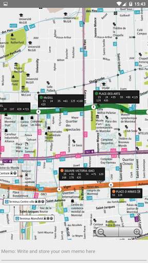 MONTREAL METRO/BUS/STM/EXO MAP OFFLINE screenshot 7
