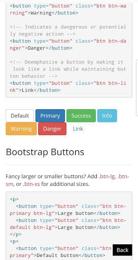 Bootstrap Tutorials Offline screenshot 4