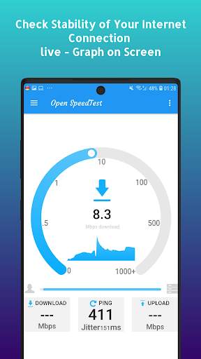 Open Speed Test - Internet & WiFi Speed Check App screenshot 3