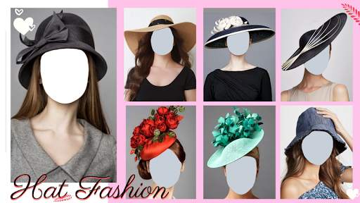 Women Fashion Hat Photo Editor screenshot 1