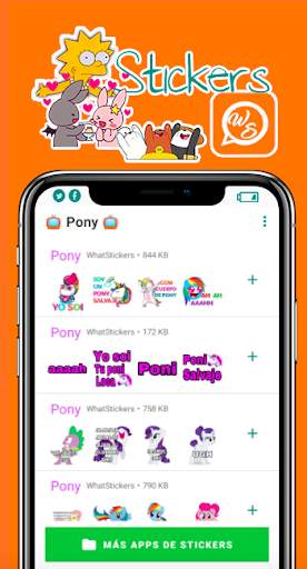 Pony Stickers for WhatsApp screenshot 1