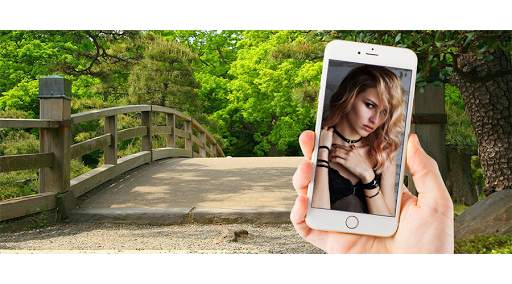 mobile phone photo frame screenshot 1