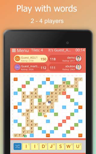 Rackword - Online word game скриншот 8