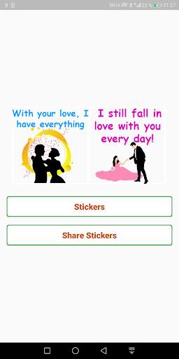 Love Stickers Whatsapp - Wife Husband Stickers screenshot 5