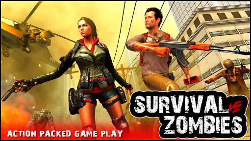 kelangsungan hidup VS zombie : pertempuran zombie screenshot 4
