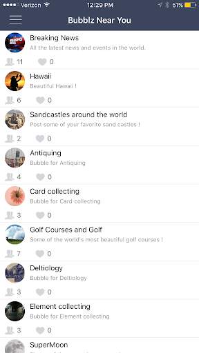 Privacy Minded Social Network : MyBubblz screenshot 3