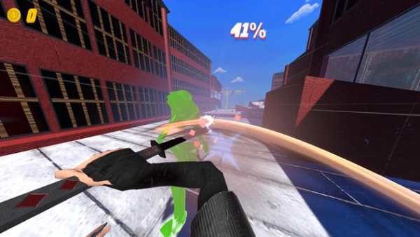 Rooftop Ninja Run screenshot 1