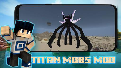 Titan Mobs MOD Minecraft PE screenshot 1