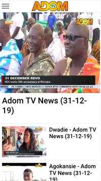 Adom TV Ghana 2 تصوير الشاشة