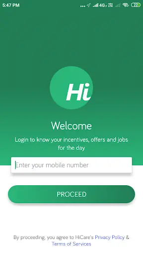 HiCare Technician App screenshot 1