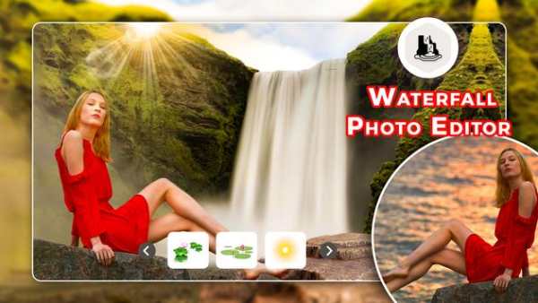 Waterfall Photo Editor - Background Changer screenshot 2