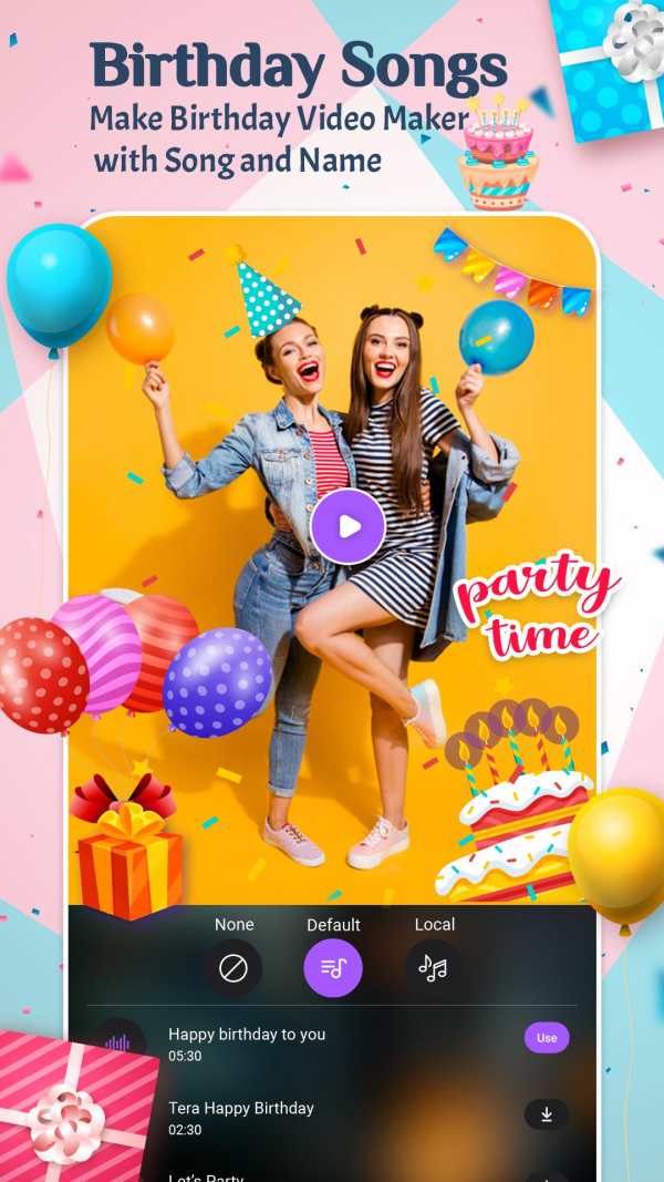 Birthday Video Maker screenshot 6