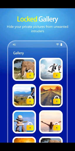App Lock – AppLock with Security, Gallery Lock 1 تصوير الشاشة