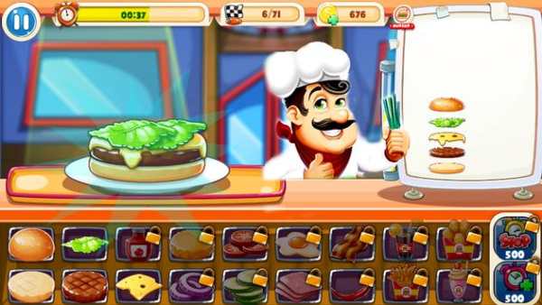Little Singham game chef brgr screenshot 5