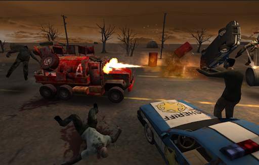 Zombie Gun Truck Avengers screenshot 1