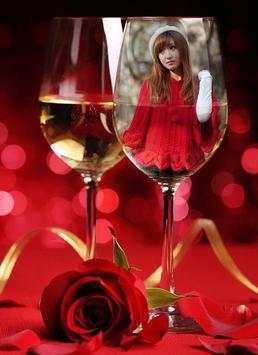 Wine Glass Photo Frame screenshot 1