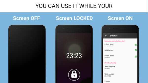 Flashlight - Volume Rockers screenshot 4