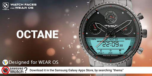 Octane Watch Face & Clock Widget screenshot 1