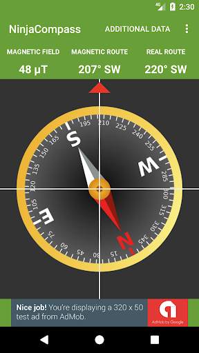 Ninja Compass screenshot 1