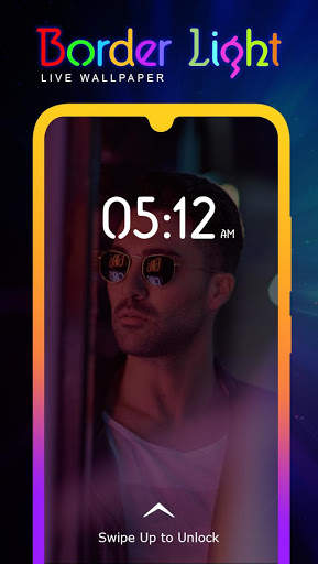 Border Light Wallpaper - Edge Border Light 2020 screenshot 1