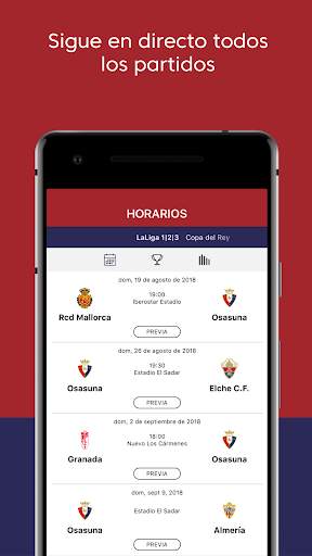 CA Osasuna - App Oficial screenshot 2