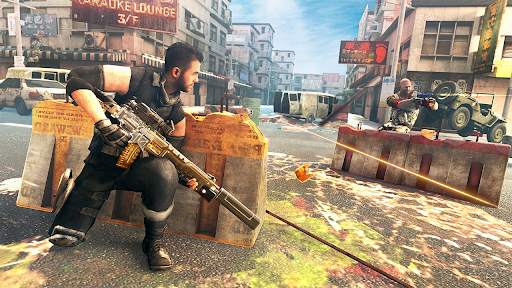 Gun Games Offline 2021: Free Action Games 2021 screenshot 1